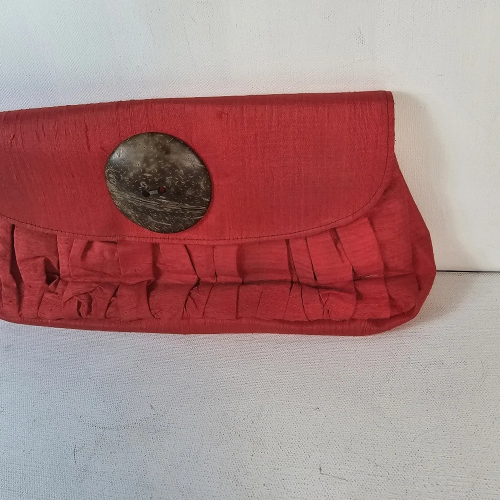 Sak Saum 4 Abi Ferrin Freedom Project Wristlet Clutch Handbag Purse red - Picture 2 of 8